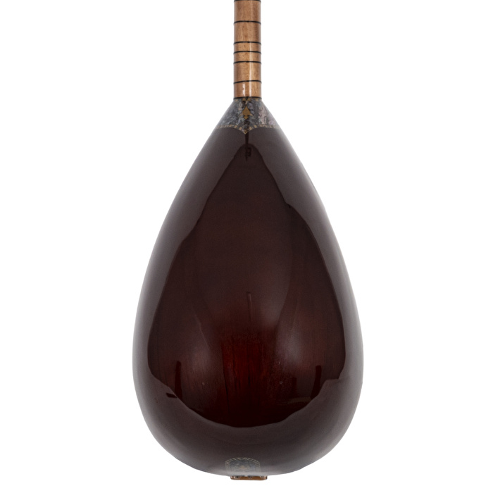 Çınar Ağacı Gövde Abanoz Burgu Kısa Sap Bağlama